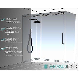 types-of-frameless-sliding-shower-doors