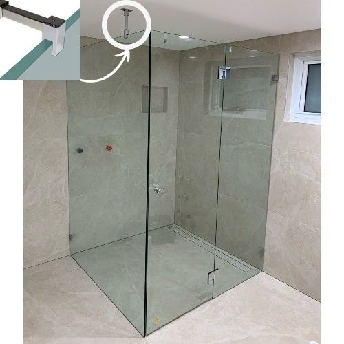 Frameless Shower Screen Support Bar The Safety Arms