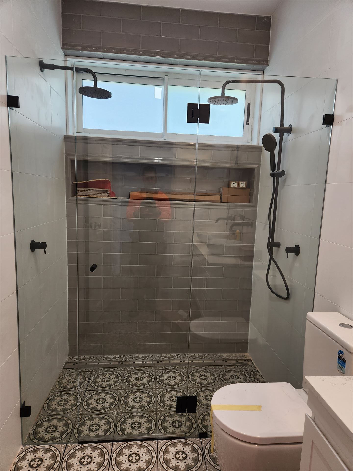 shower screen installed in Earlwood by Showerland