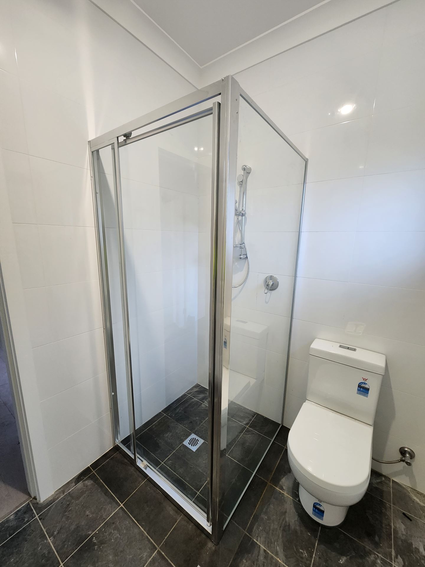 fully shower screen installed in Rosemeadow by Showerland