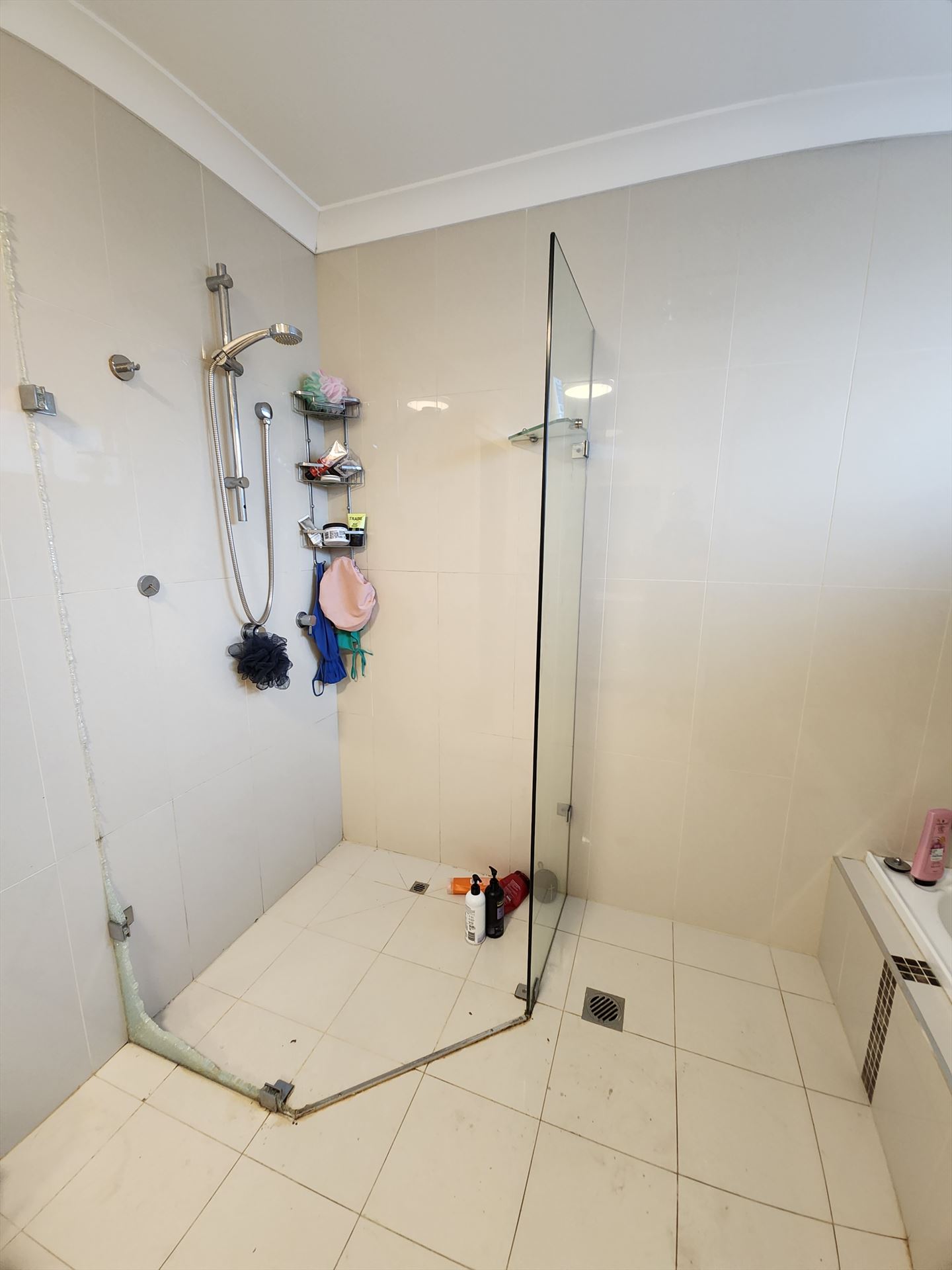 shower screen installed in Blakehurst by Showerland