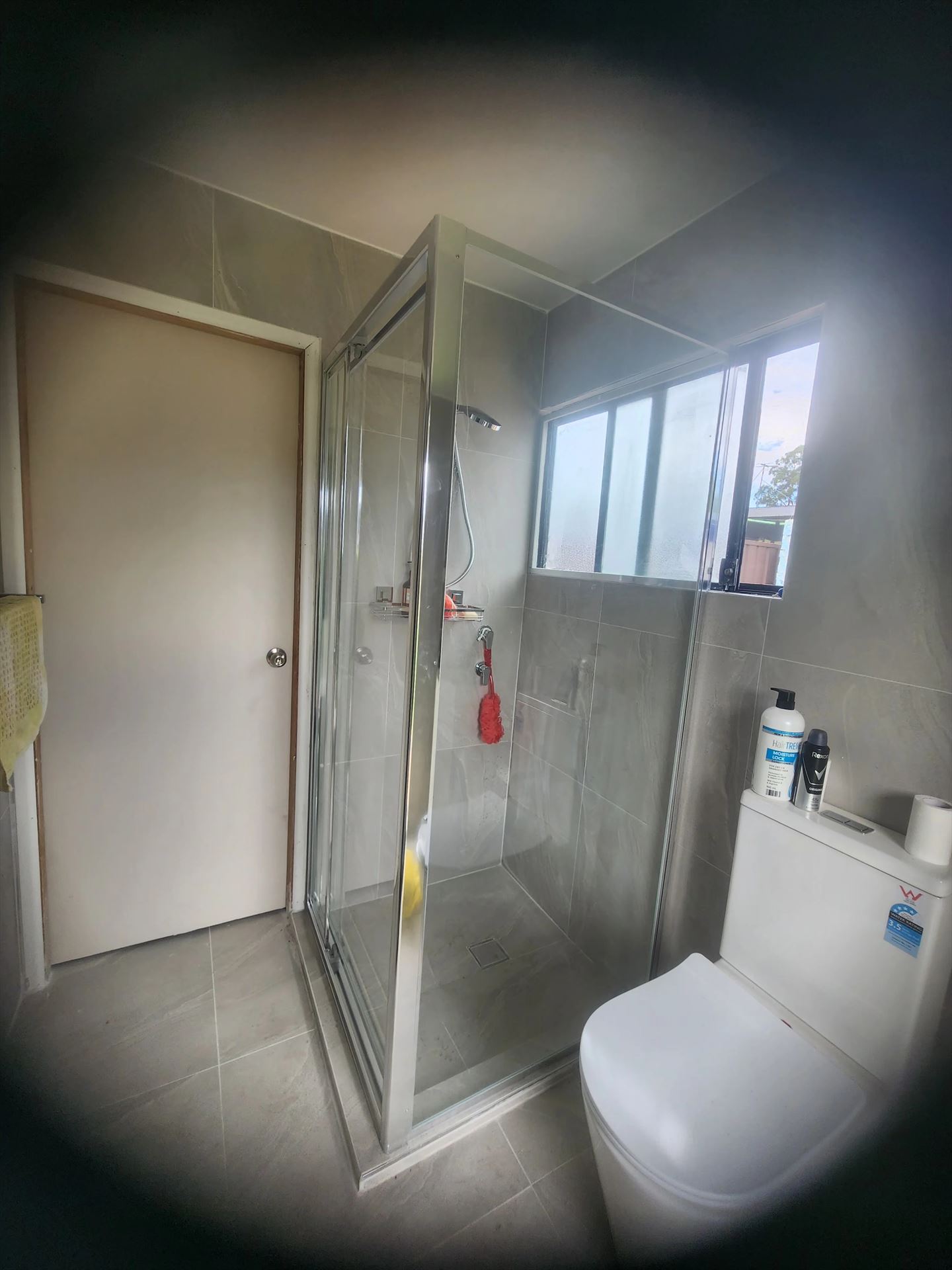 fully shower screen with chrome hardware installed in Colyton by Showerland