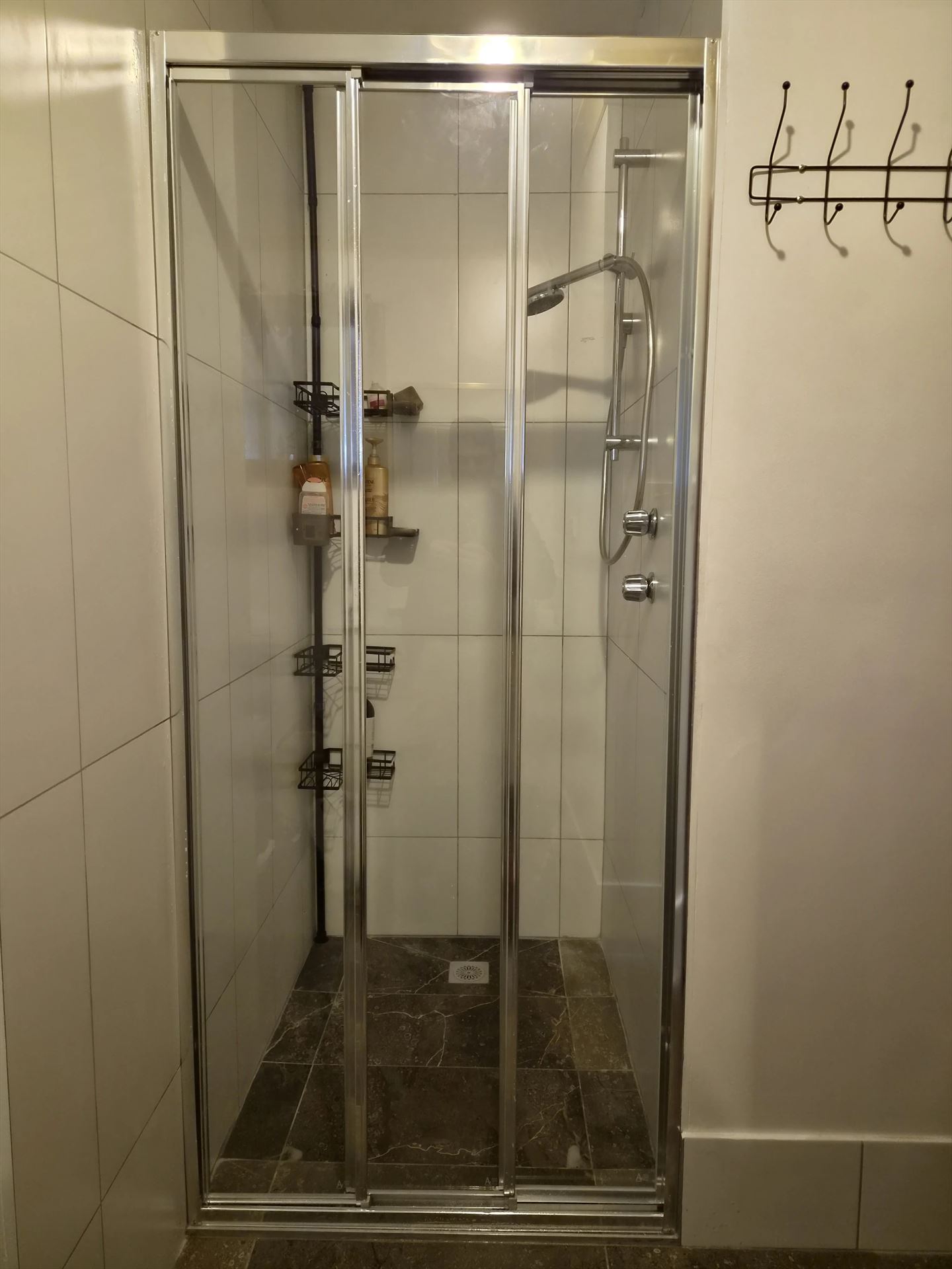 fully shower screen with chrome hardware installed in Bossley Park by Showerland