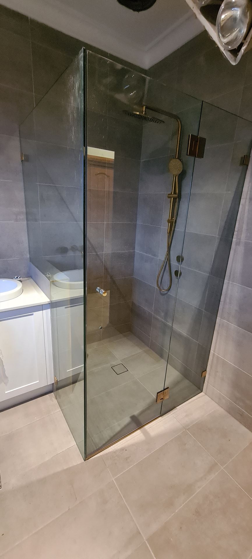 shower screen installed in Austral by Showerland