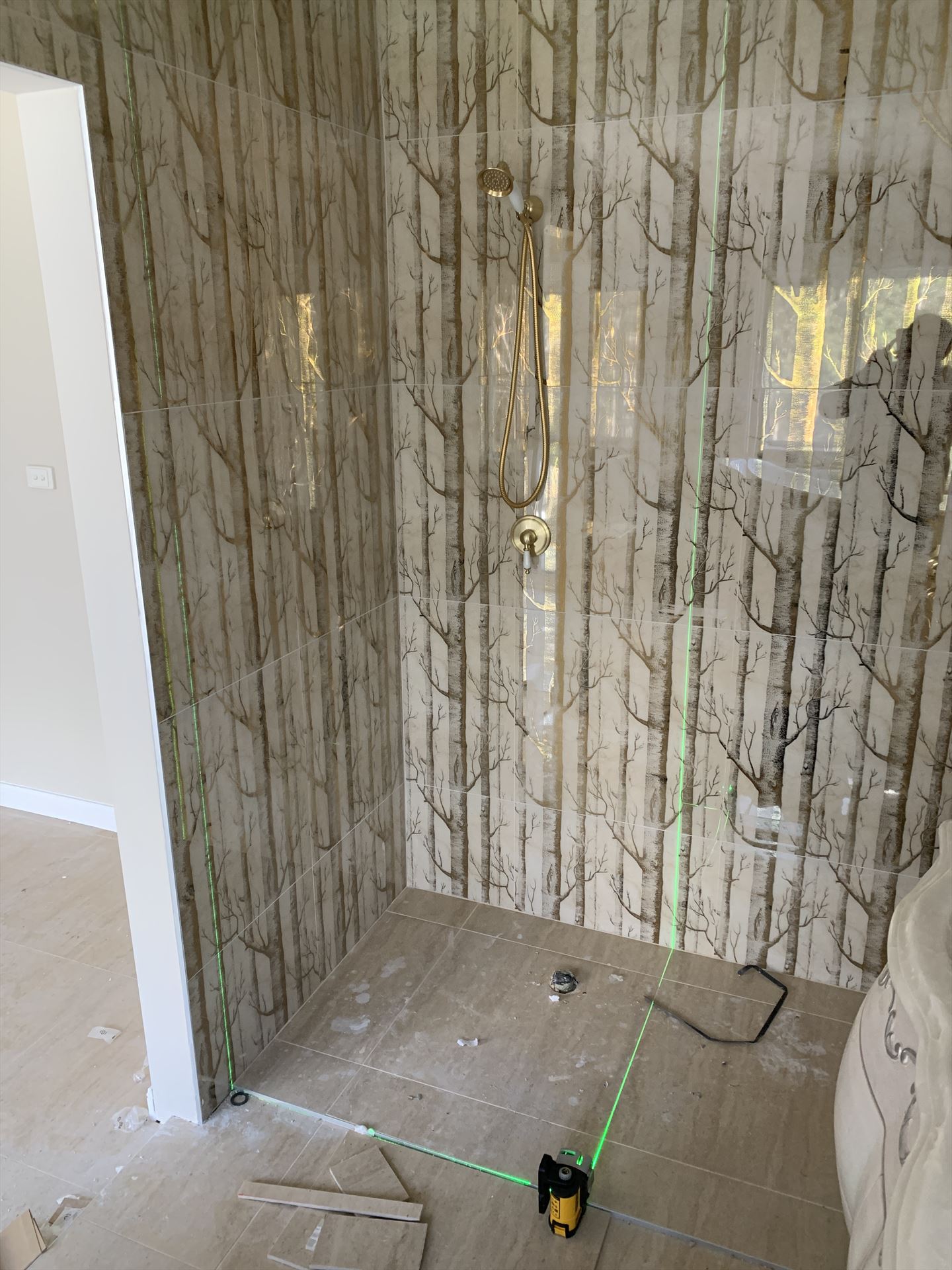 shower screen installed in Dural by Showerland
