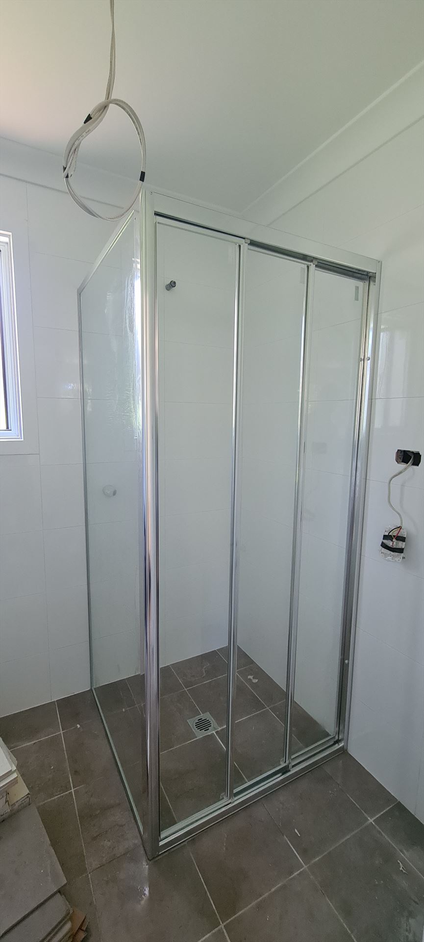 fully shower screen installed in Penshurst by Showerland