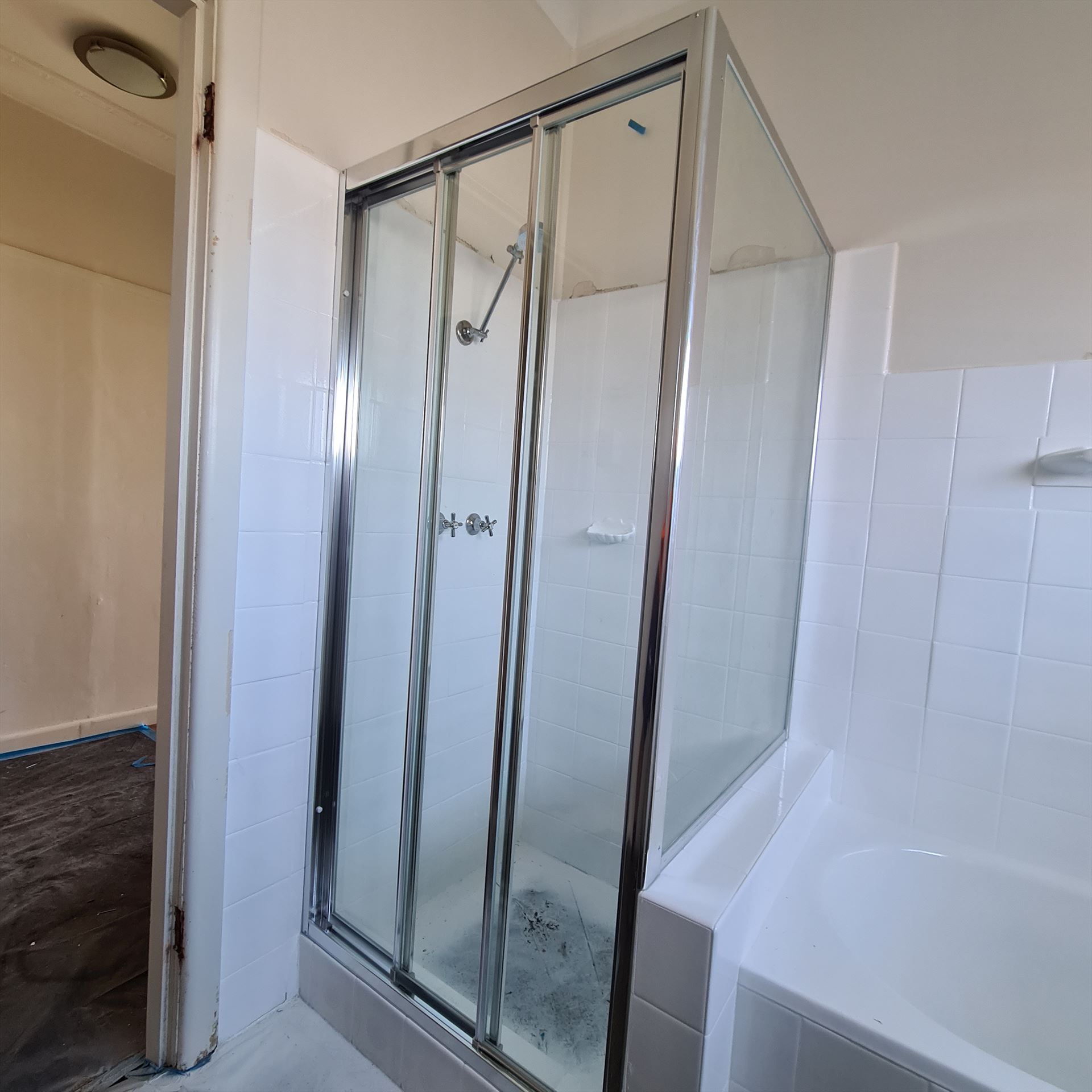 shower screen installed in Narwee by Showerland