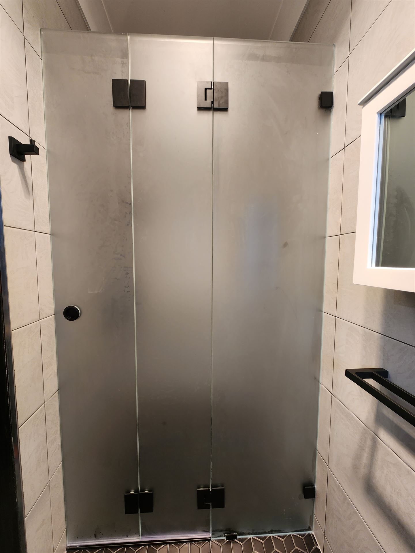 shower screen installed in Seven Hills by Showerland
