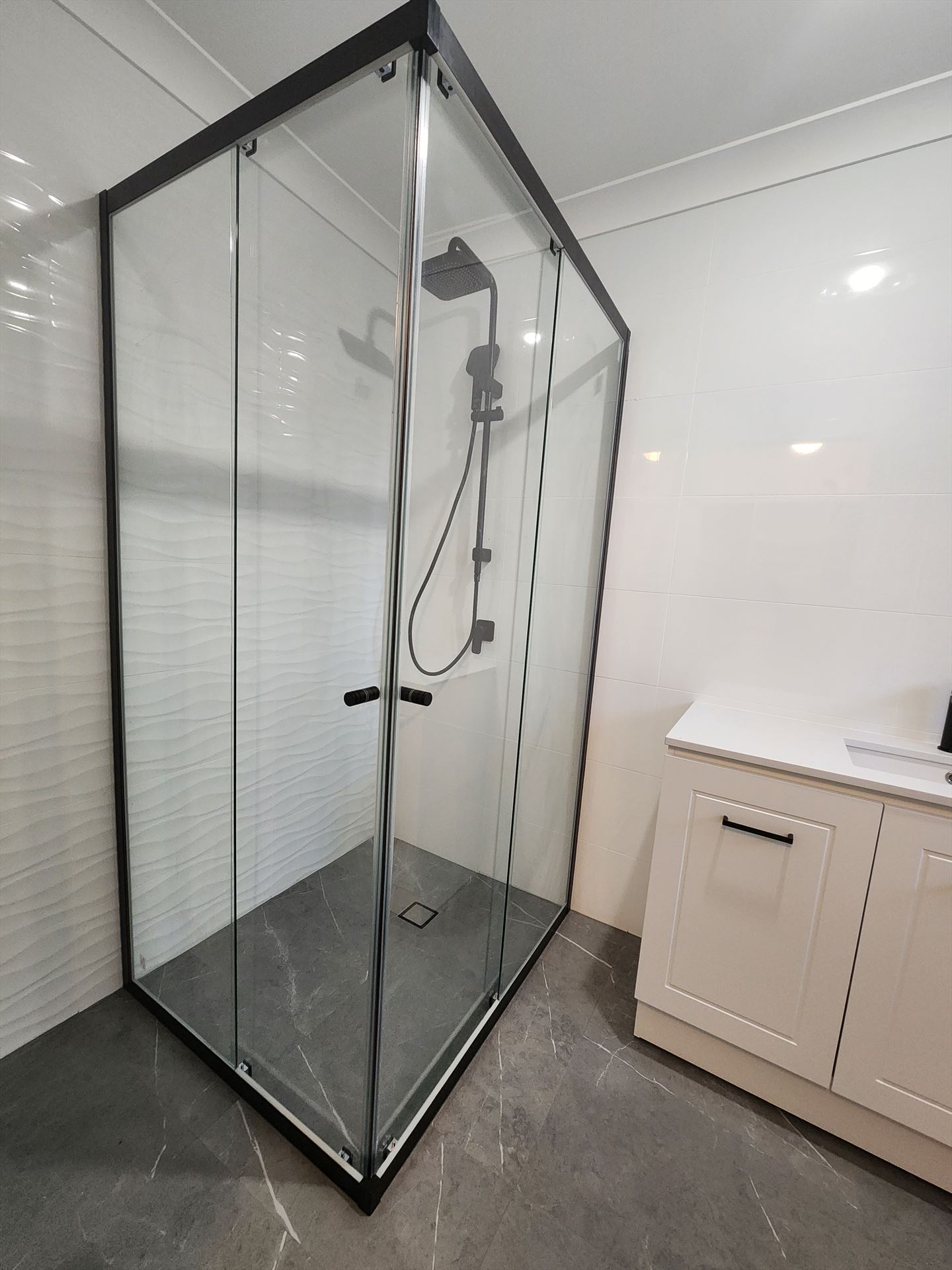 shower screen installed in Baulkham Hills by Showerland