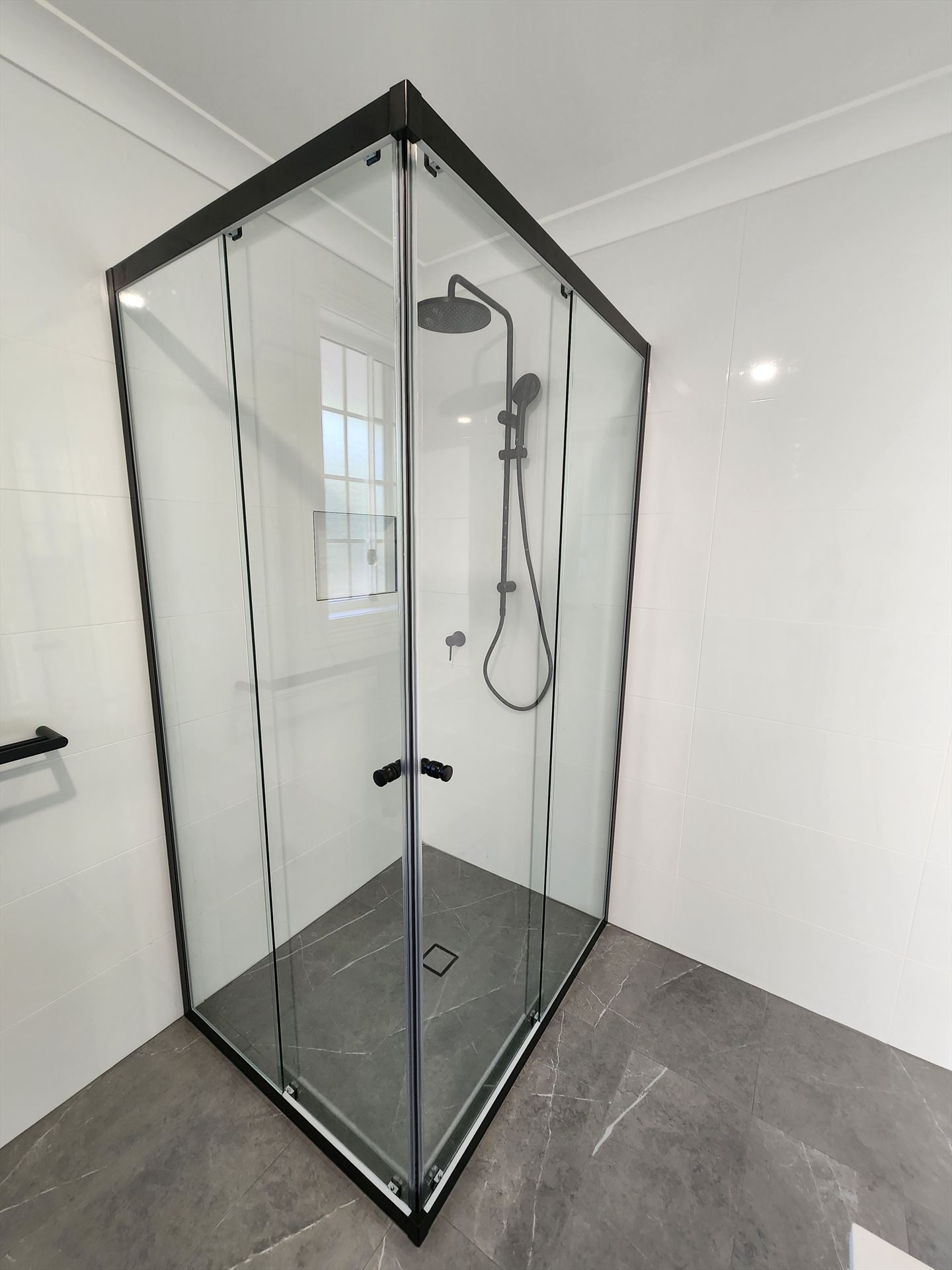 shower screen installed in Baulkham Hills by Showerland