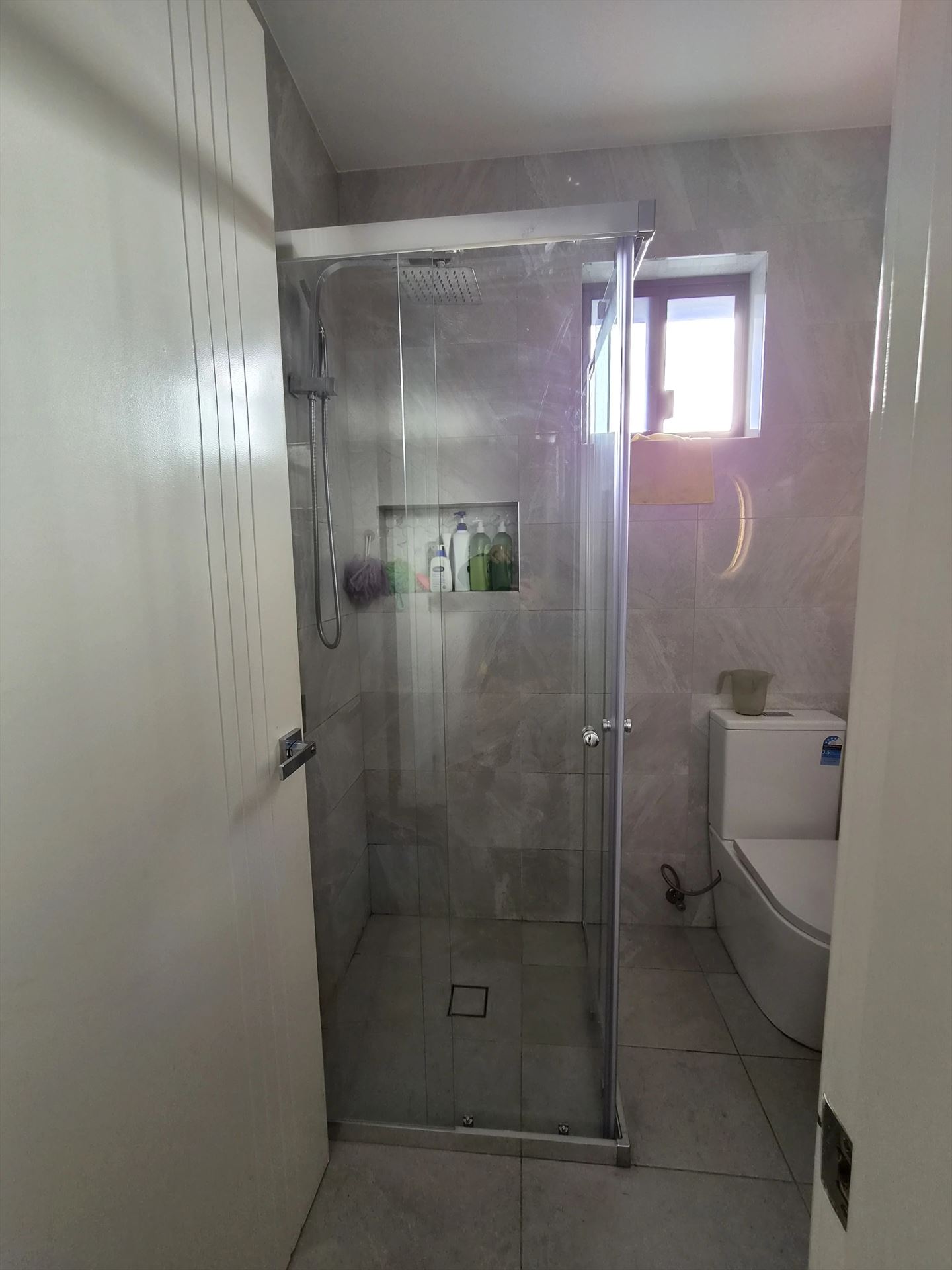 fully shower screen with chrome hardware installed in Marsden Park by Showerland