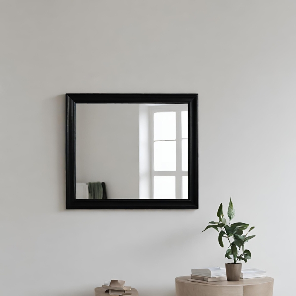 black-framed-mirror